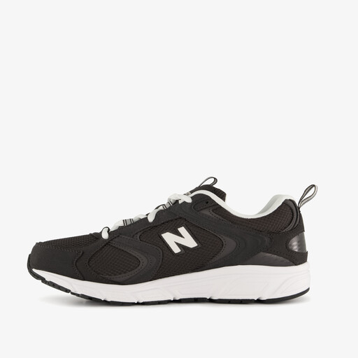 408 heren sneakers zwart wit