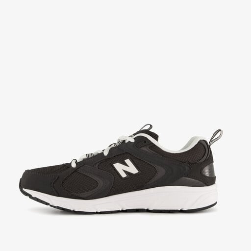 408 heren sneakers zwart wit