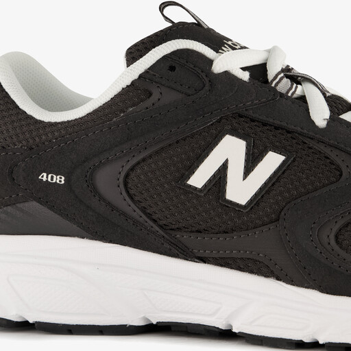 408 heren sneakers zwart wit
