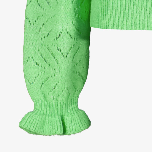 Gehaakte dames trui groen