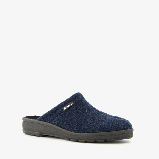 Dames pantoffels blauw
