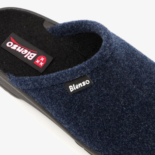 Dames pantoffels blauw
