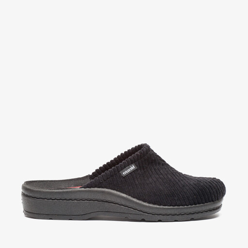 Heren pantoffel zwart