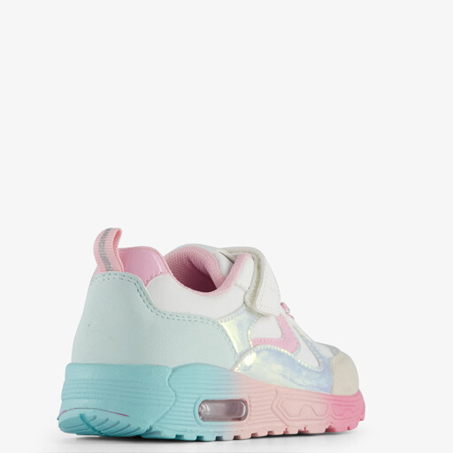 Meisjes sneakers in pastelkleuren