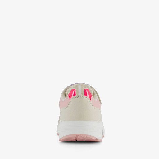 Meisjes sneakers met airzool beige roze