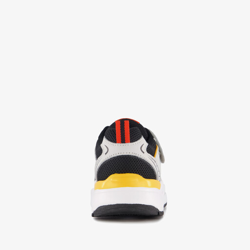 Jongens sneakers grijs rood