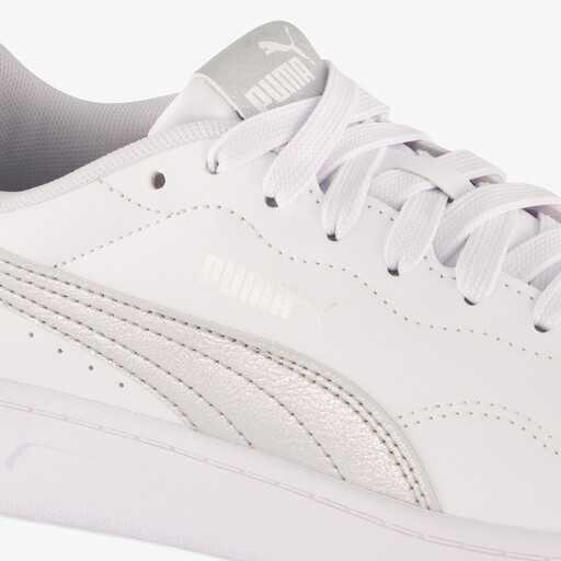 Court Lally Metallic dames sneakers wit