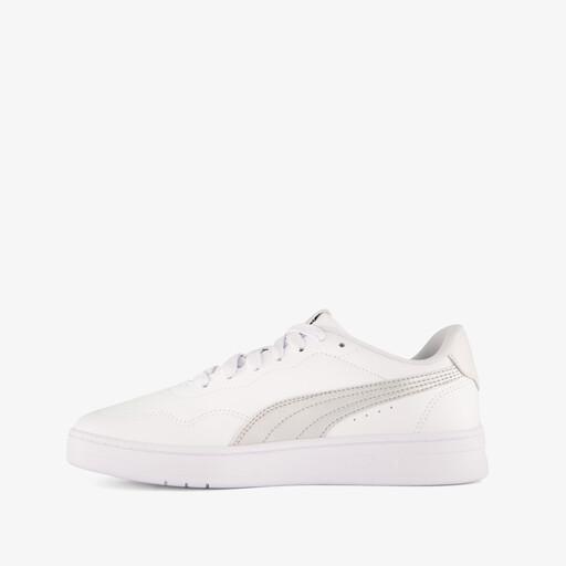 Court Lally Metallic dames sneakers wit