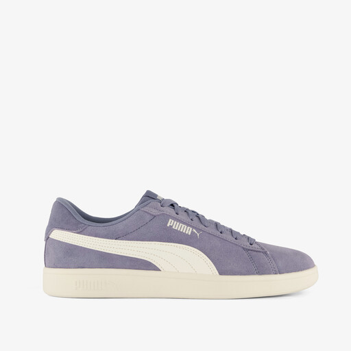 Smash suede heren sneakers grijs blauw