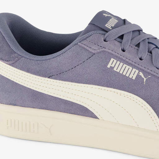 Smash suede heren sneakers grijs blauw