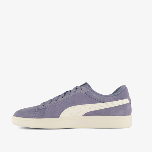 Smash suede heren sneakers grijs blauw