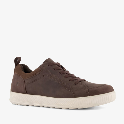 ECCO Byway suede heren veterschoenen bruin