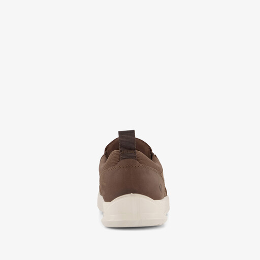 ECCO suede heren instappers bruin