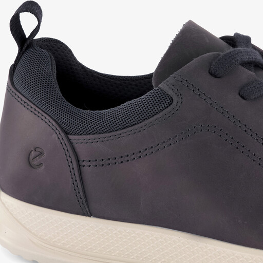 ECCO Byway suede heren veterschoenen donkerblauw