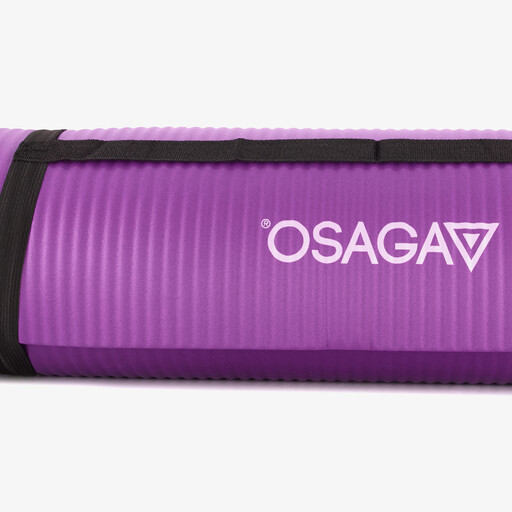 Yoga fitness mat paars