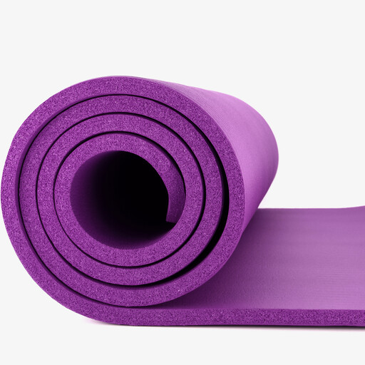 Yoga fitness mat paars