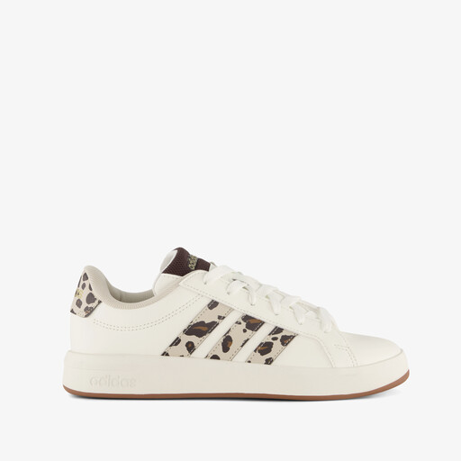 Grand Court 3.0 sneakers wit bruin