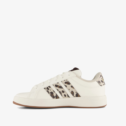 Grand Court 3.0 sneakers wit bruin