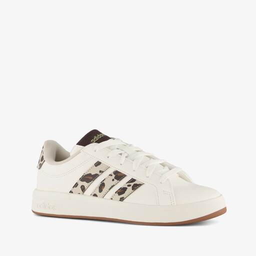 Grand Court 3.0 sneakers wit bruin