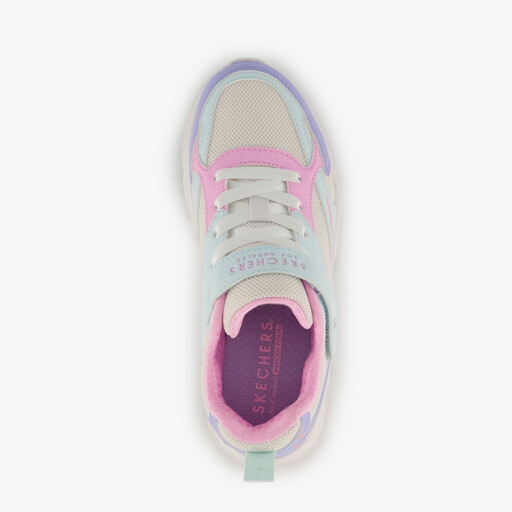 Uno Lite 2.0 Chic Shimmer meisjes sneakers pastel