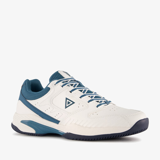 Heren padelschoenen wit blauw