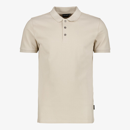 Heren polo beige