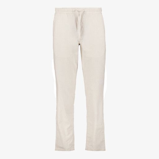 Linnen broek heren beige