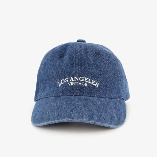 Denim heren pet