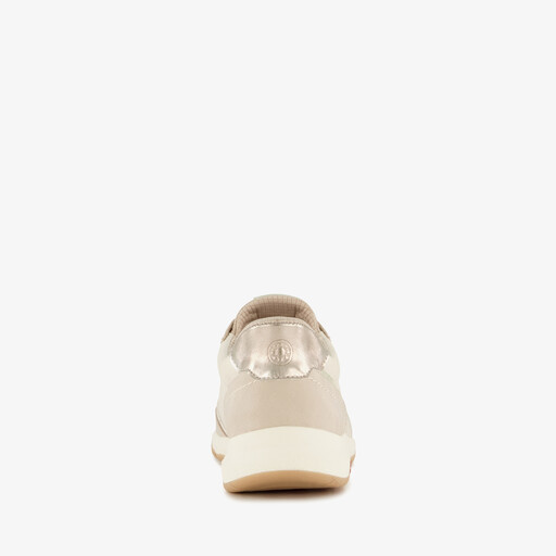 Reslip dames sneakers beige