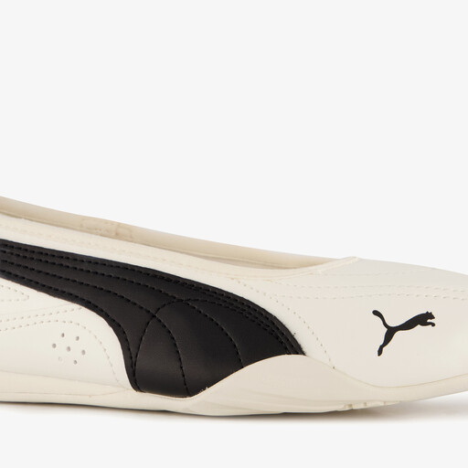 Catch Soleil dames ballerina sneakers wit zwart