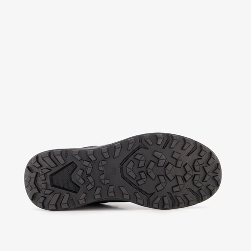 Leren heren wandelschoenen cat. A zwart
