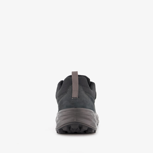 Leren heren wandelschoenen cat. A zwart