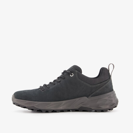Leren heren wandelschoenen cat. A zwart