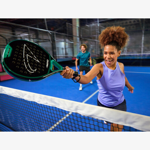 Padelracket Cazador zwart groen