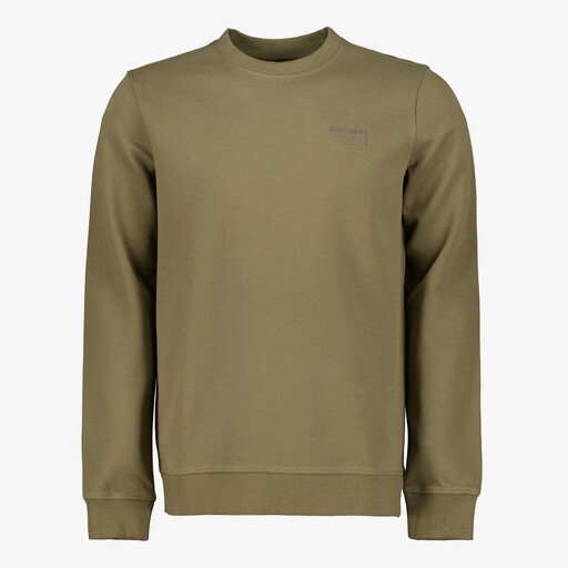 Heren sweater groen