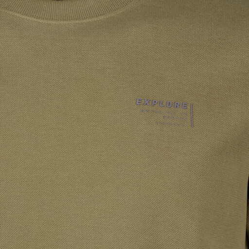 Heren sweater groen