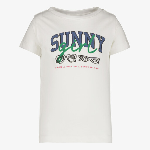 Meisjes T-shirt met opdruk sunny girl