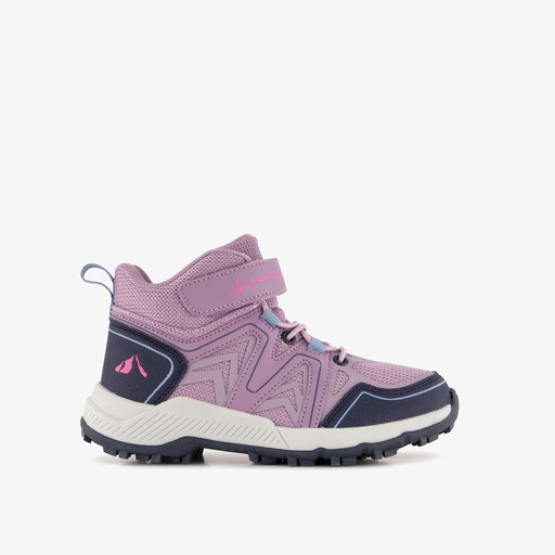 Hoge kinder wandelschoenen cat. A B paars