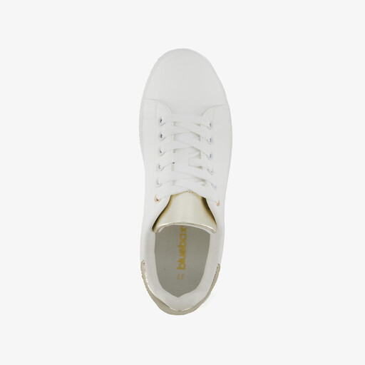 Dames sneakers wit goud