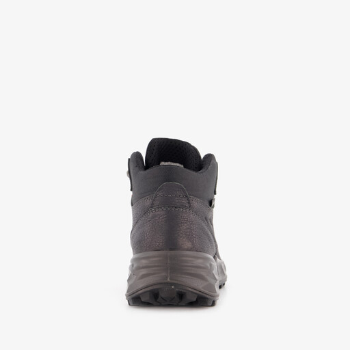 Leren heren wandelschoenen cat. B zwart