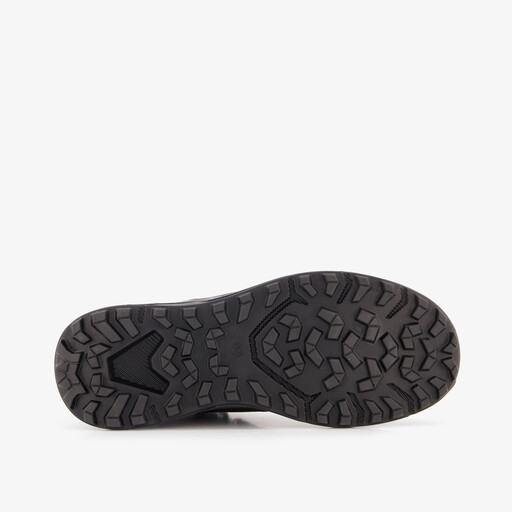 Leren heren wandelschoenen cat. B zwart