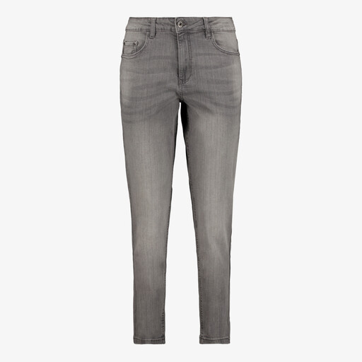 Dames mom jeans grijs