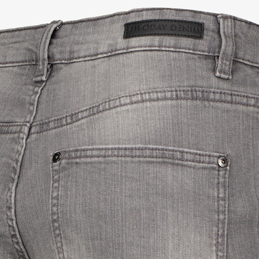 Dames mom jeans grijs