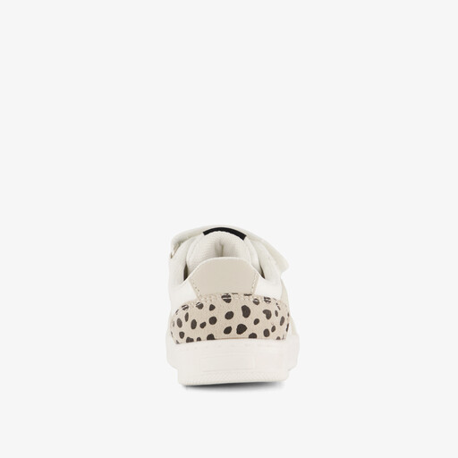 Meisjes sneakers met dierenprint wit