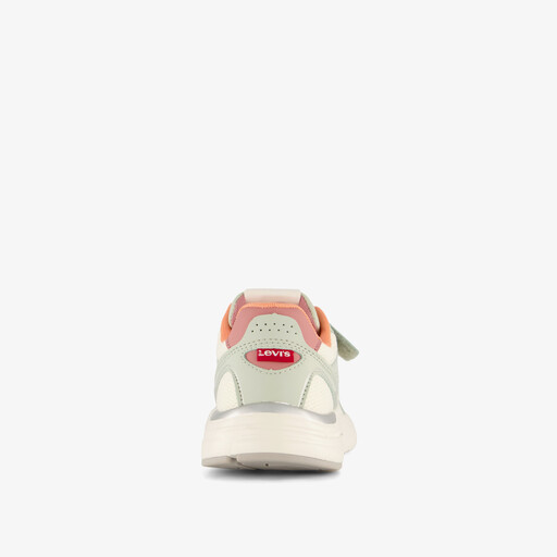 Meisjes sneakers beige pastel
