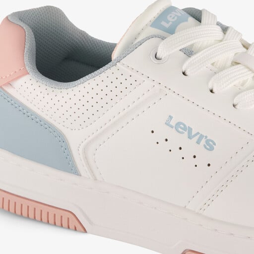 Sneakers wit pastel