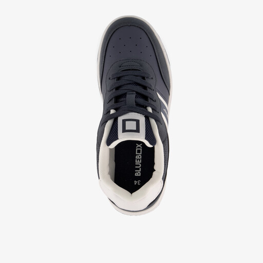 Jongens sneakers blauw wit