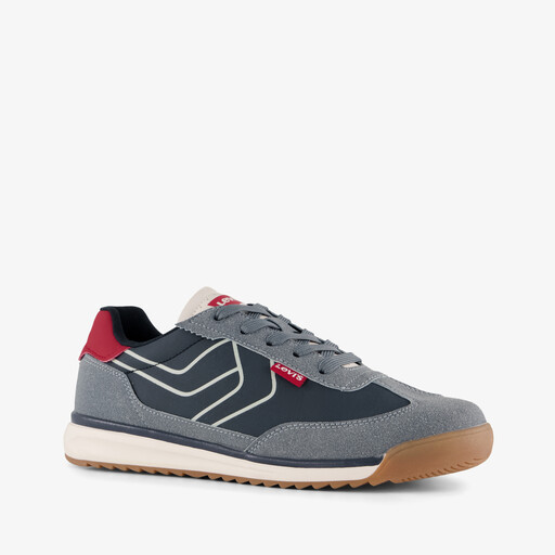 Jongens sneakers blauw rood