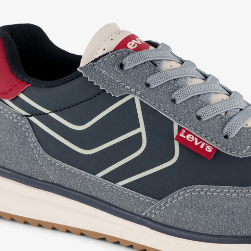 Jongens sneakers blauw rood