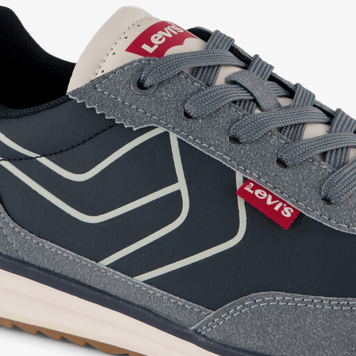 Jongens sneakers blauw rood